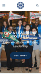 Mobile Screenshot of lawandleadership.org